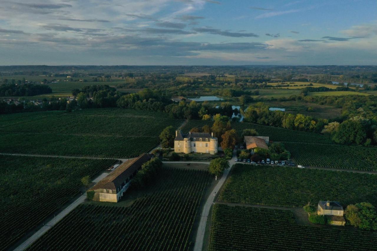 Gite Avec Piscine, Chateau De Lescours, St-Emilion Saint-Sulpice-de-Faleyrens Exterior foto